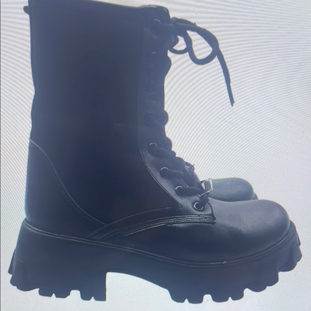 Nocona Black Heeled Boots